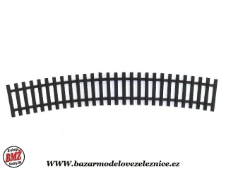 Pilz - Tillig - obloukový pražcový pás R 490 mm/ 22,5° - HO