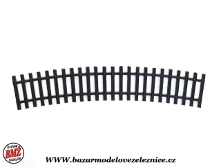 Pilz - Tillig - obloukový pražcový pás R 440 mm - HO