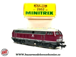 Minitrix - DC - Dieselová lokomotiva BR 216 DB - N