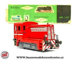 PIKO DDR - DC - Dieselová lokomotiva BN 150 ČSD - HO